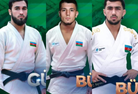 Азербайджанские дзюдоисты завоевали три медали в первый день Гран-при
