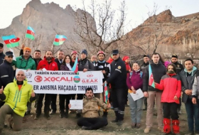 Турецкие альпинисты почтили память жертв Ходжалинской трагедии 