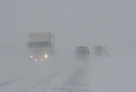 В восьми областях Казахстана закрыли дороги из-за непогоды
