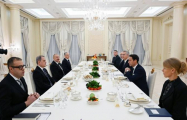 Состоялась встреча Президента Ильхама Алиева с генеральным секретарем НАТО в расширенном составе в ходе ужина
