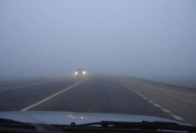 На некоторых автомагистралях Азербайджана снизится дальность видимости
