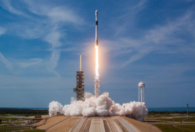 Произошел запуск ракеты Falcon 9

