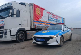 Кыргызстан отправил в Казахстан партию гумпомощи
