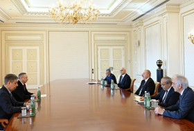 Президент Ильхам Алиев принял губернатора Санкт-Петербурга