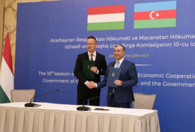 Подписан протокол по итогам заседания азербайджано-венгерской межправкомиссии