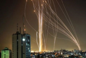 Мощный ракетный удар по Израилю