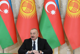 Ильхам Алиев поблагодарил Кыргызстан за поддержку в восстановлении освобожденных территорий