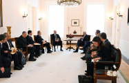 Состоялась встреча Президента Ильхама Алиева с Президентом Германии Франком-Вальтером Штайнмайером в расширенном составе 