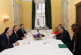 Президент Ильхам Алиев встретился в Мюнхене с генсеком ООН (детали)