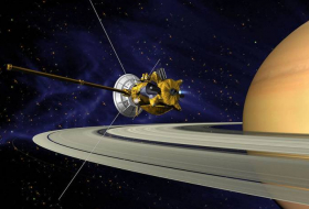 NASA опубликовало фото второго пролета «Кассини» через кольца Сатурна
