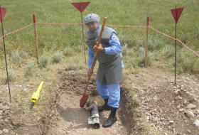 В Агдаме обнаружены две противопехотные мины