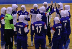 Вся женская сборная России по мини-футболу надела хиджабы - ФОТО