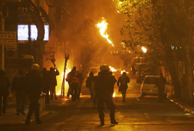 В Греции произошли столкновения анархистов с полицией