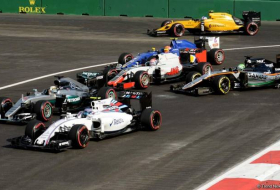 Авария на гонке Гран-при Азербайджана Формулы 1