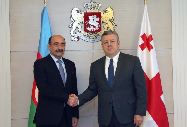 Абульфас Гараев встретился премьером Грузии в Тбилиси
