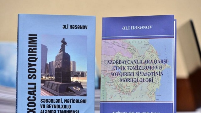 Состоялась презентация книг Али Гасанова о политике геноцида в отношении азербайджанцев - ФОТО