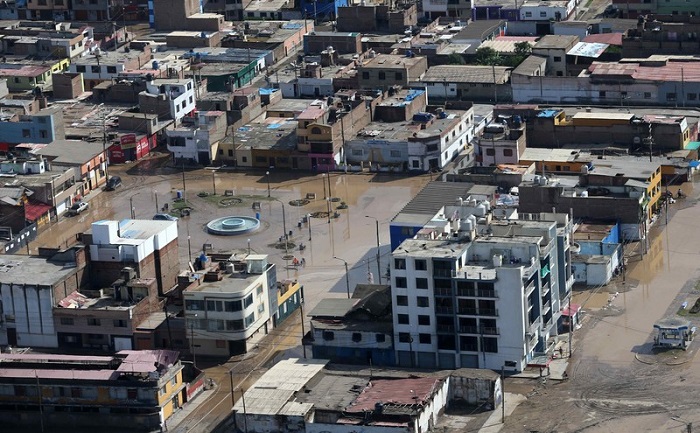 В Перу затопило целый город