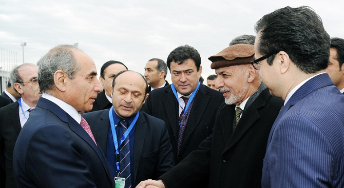Президент Афганистана прибыл в Азербайджан - ФОТО