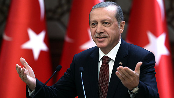 Эрдоган: Турция борется с силами, стоящими за террористами 