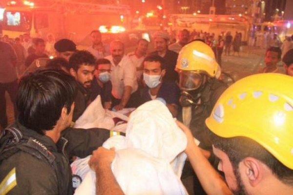 Пожар в Мекке: 600 паломников эвакуированы