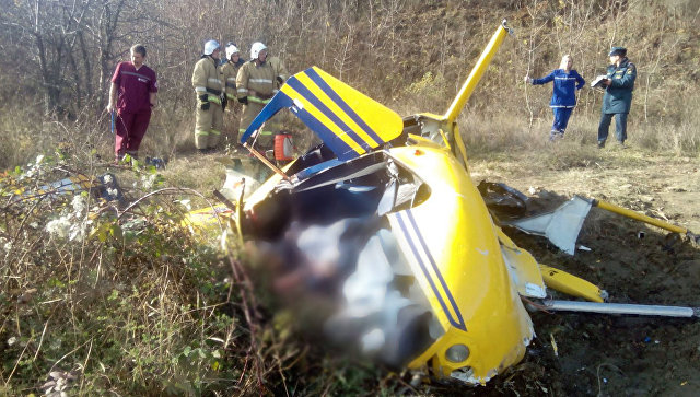 Крушение вертолета в Крыму, погибли 3 человека