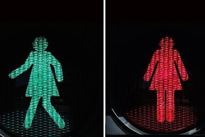 В Австралии установили «женские» светофоры