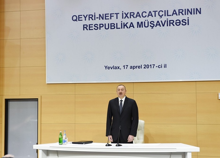 Президент проводит совещание в Евлахе - ОБНОВЛЕНО (ФОТО)