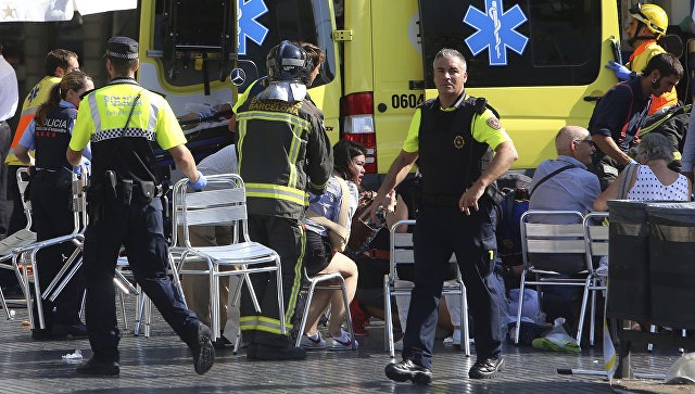 Число раненых при теракте в Барселоне возросло до 130