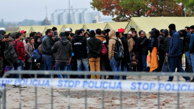 Словения вводит лимит на прием мигрантов в страну