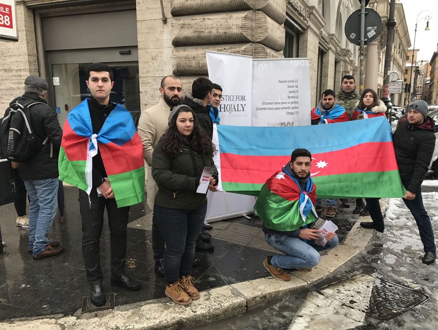 В Италии прошли акции, посвященные Ходжалинскому геноциду