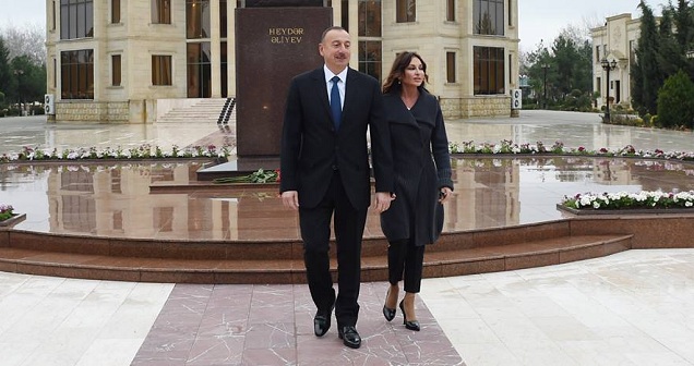 Президент Азербайджана в Агдамском районе