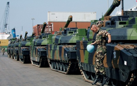 Франция отправляет в Польшу воинский контингент