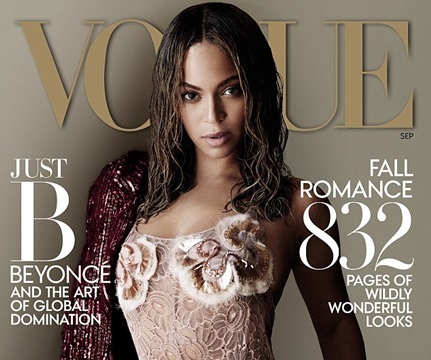 Бейонсе снялась в новой фотосессии для Vogue