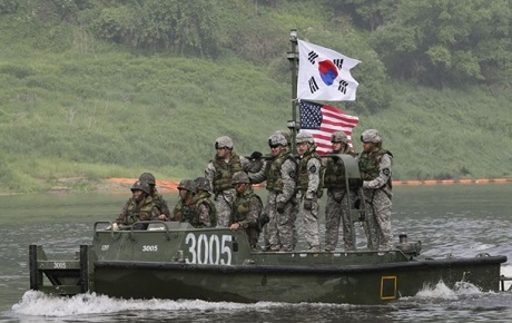 Начались совместные военные учения Южной Кореи и США