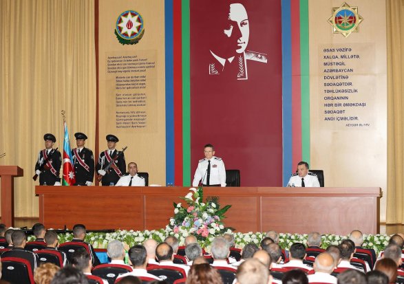 Мадат Гулиев принял участие в церемонии присяги курсантов