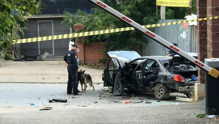 В Уфе в припаркованной машине взорвалась бомба