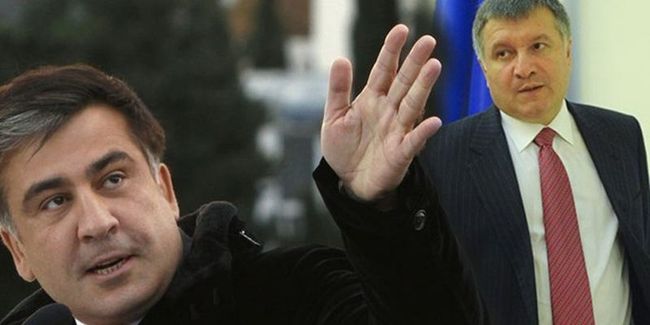 Саакашвили обвинил Авакова в провокации - ВИДЕО