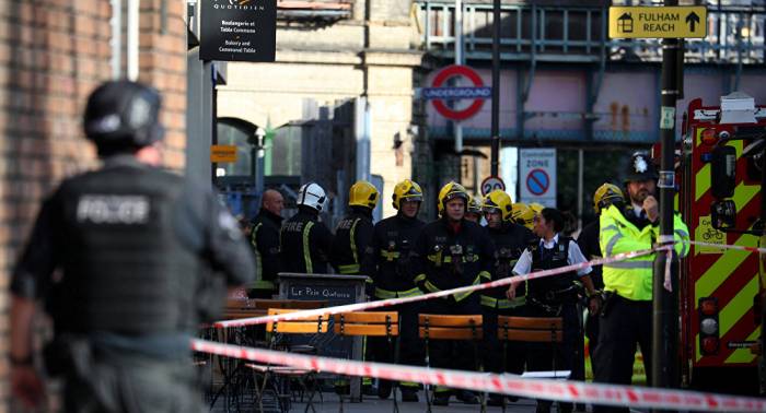 Британская полиция о взрыве в лондонском метро