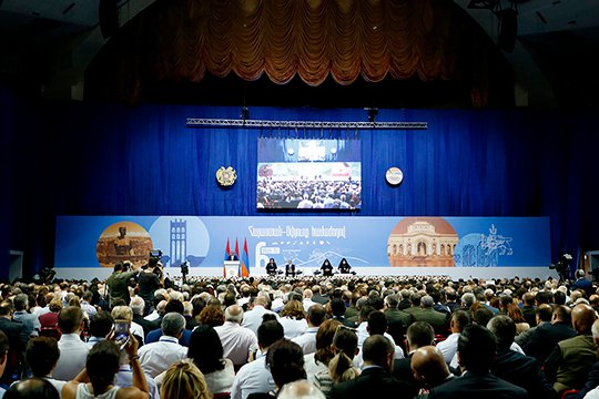 «Жоховурд»: какая сумма из госбюджета была потрачена на организацию форума Армения-Диаспора?