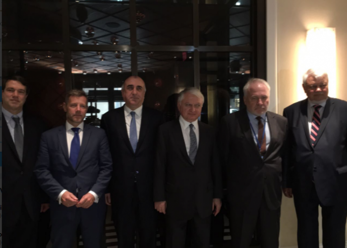 Встреча глав МИД Азербайджана и Армении в Нью-Йорке