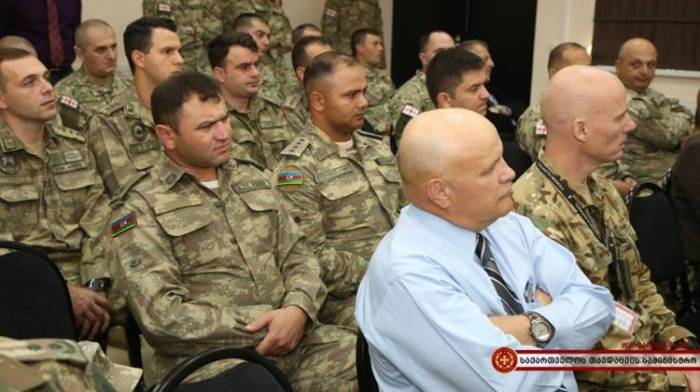 Азербайджанские военные на учениях в Грузии по охране нефтегазопроводов (ФОТО)