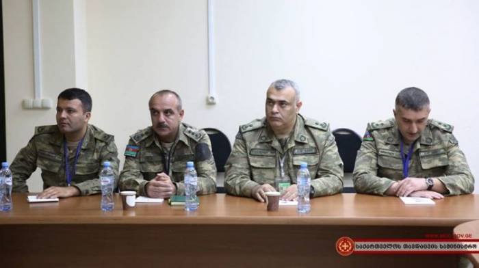 В Грузии завершились учения с участием азербайджанских военнослужащих (ФОТО)