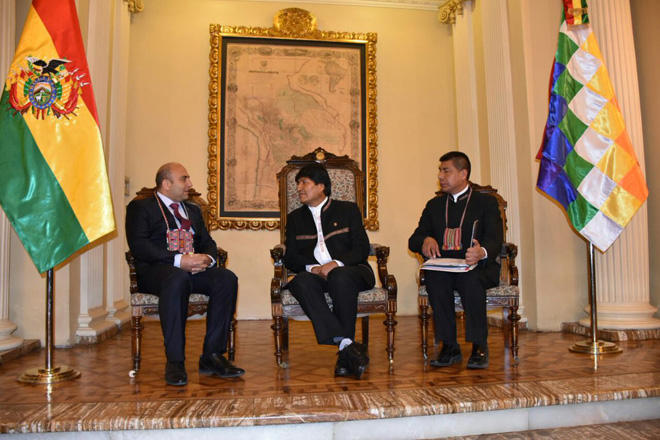 Посол Азербайджана в Аргентине вручил верительные грамоты