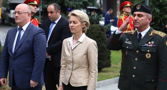 Визит министра обороны Германии в Грузию