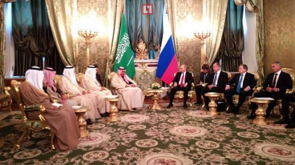 Переговоры Путина и короля Саудовской Аравии
