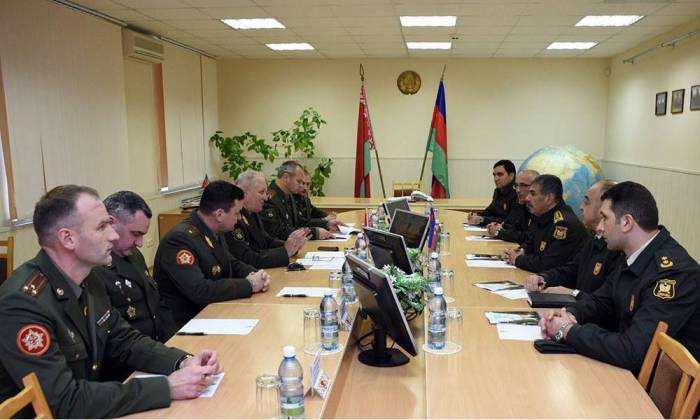 Закир Гасанов посетил Военную академию Беларуси (ФОТО)
