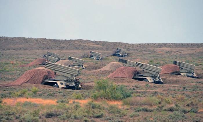 Ракетные и артиллерийские соединения провели учения с боевыми стрельбами (ФОТО,ВИДЕО)