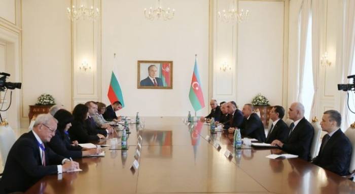 Президенты Азербайджана и Болгарии провели встречу