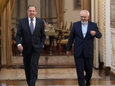 Лавров и Зариф обсудили ситуацию вокруг Иранa