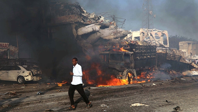 Число жертв взрыва в Сомали увеличилось до 189